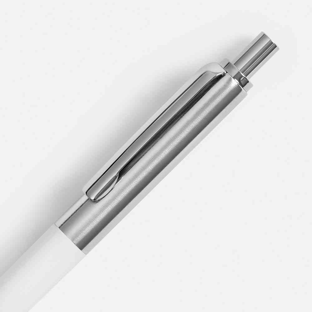 Ручка шариковая Popular, белая - 3