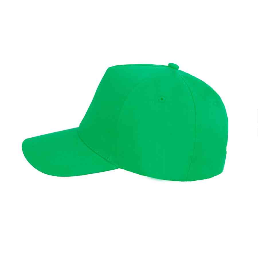 Бейсболка LIGHT, 5 клиньев,  застежка на липучке - 4