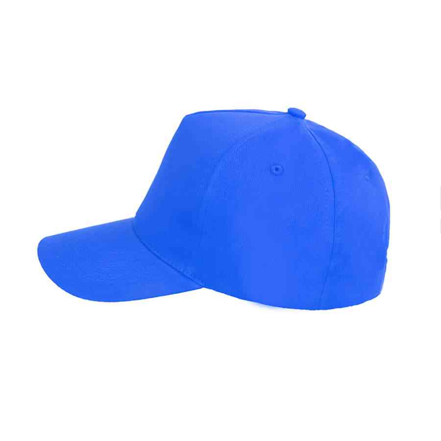 Бейсболка LIGHT, 5 клиньев,  застежка на липучке - 4