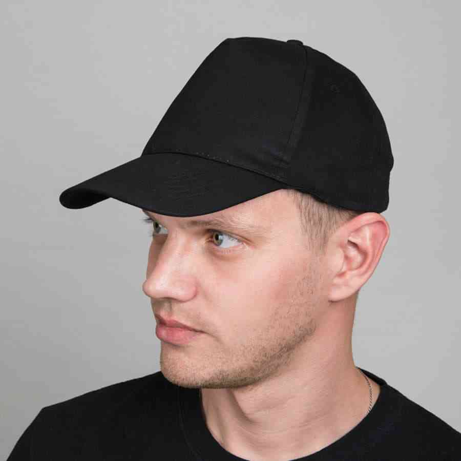 Бейсболка LIGHT, 5 клиньев,  застежка на липучке - 3