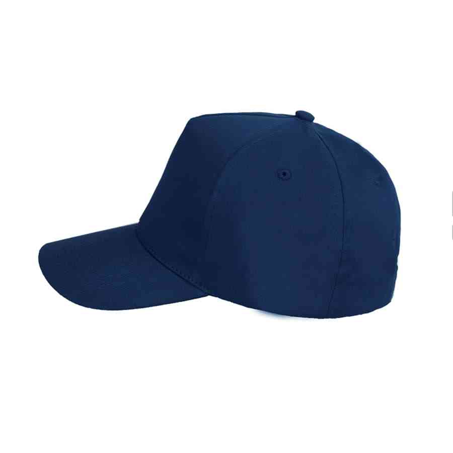 Бейсболка LIGHT, 5 клиньев,  застежка на липучке - 4