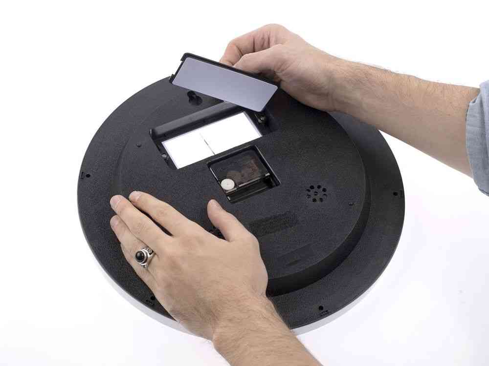 Часы настенные Insert2, белые - 5