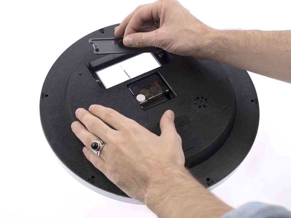 Часы настенные Insert2, белые - 4