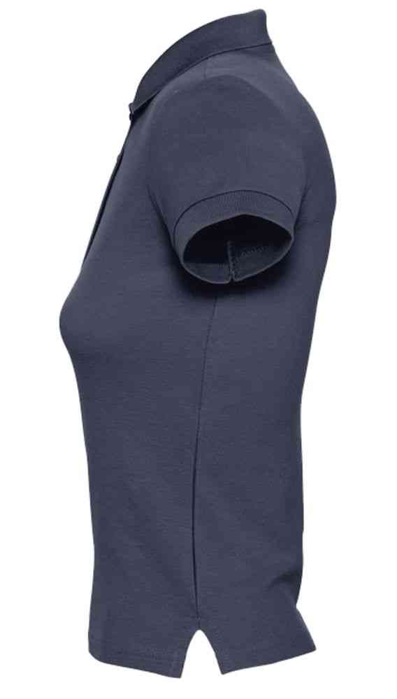 Рубашка поло женская People 210, темно-синяя (navy) - 3