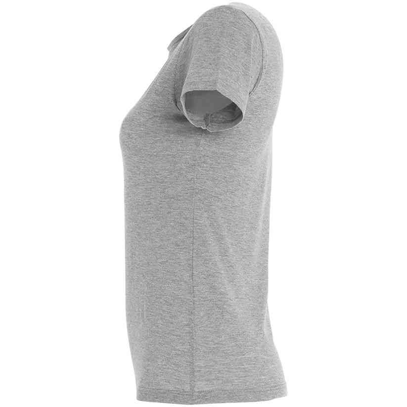 Футболка женская Miss 150, серый меланж - 3