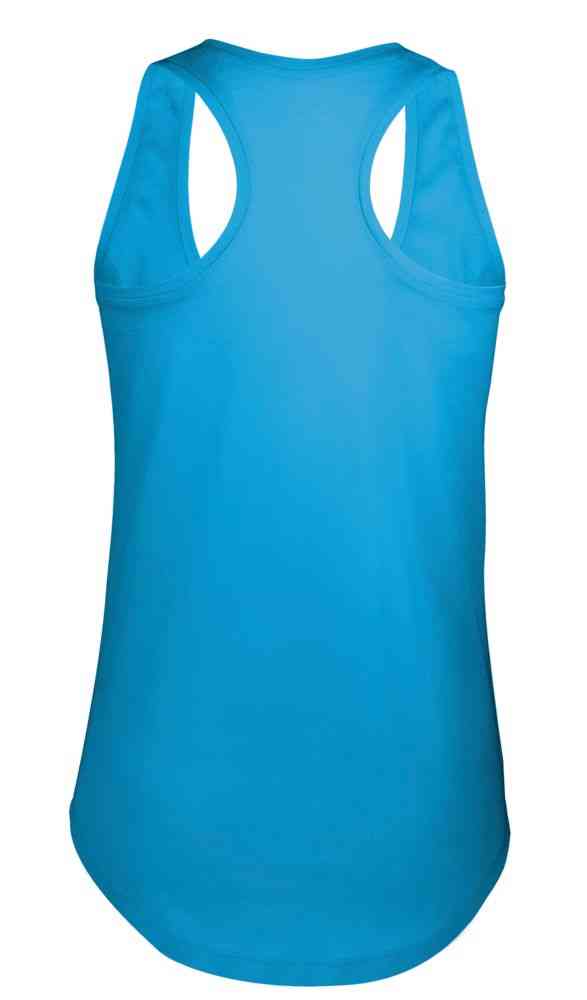 Майка женская Moka 110, ярко-голубая - 2