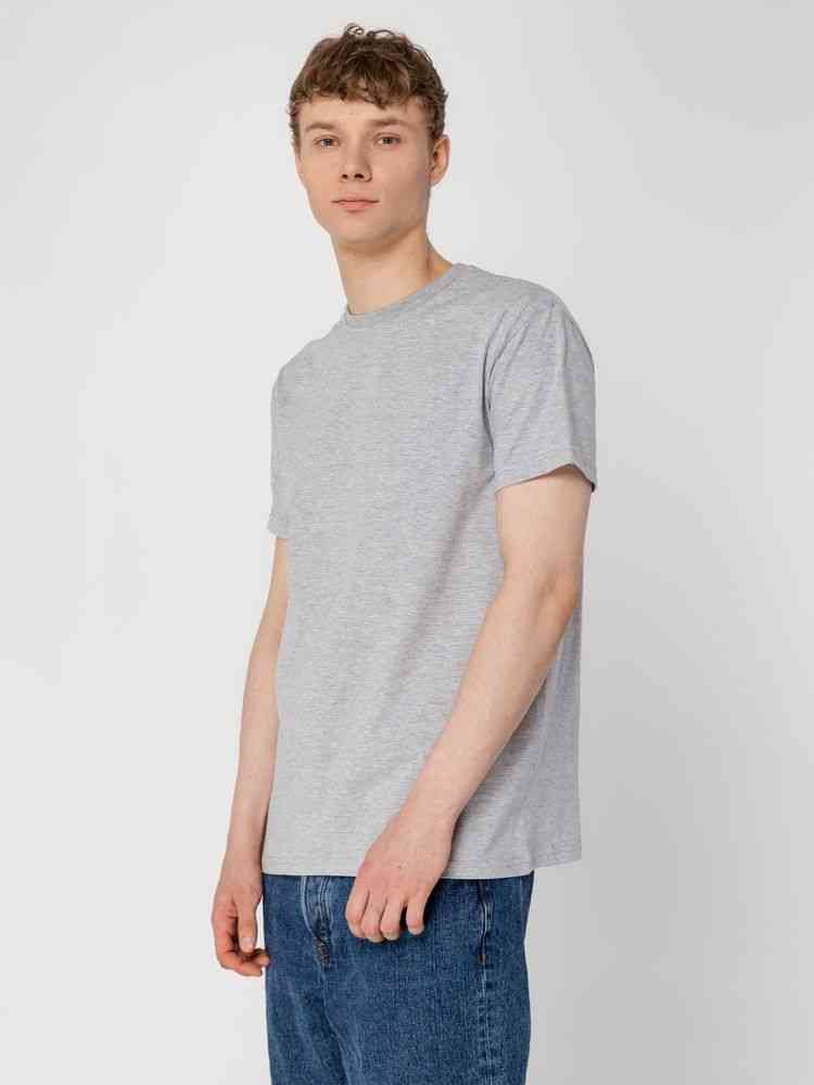 Футболка унисекс T-Bolka 160, серый меланж - 5