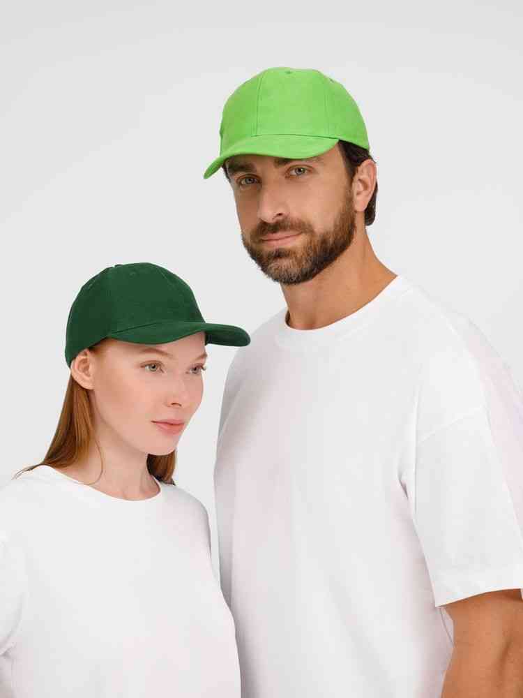 Бейсболка Buffalo, темно-зеленая - 9