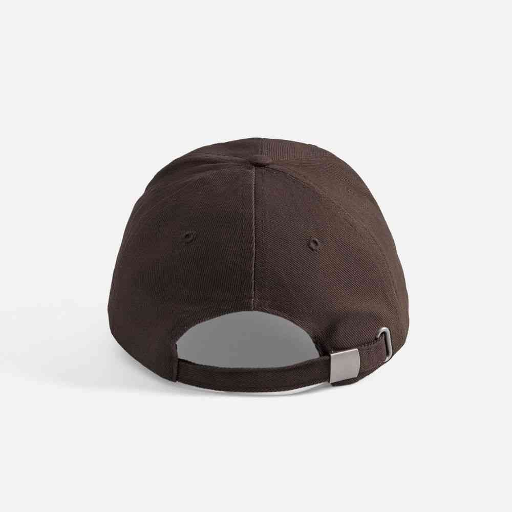Бейсболка Buffalo, коричневая с бежевым - 5
