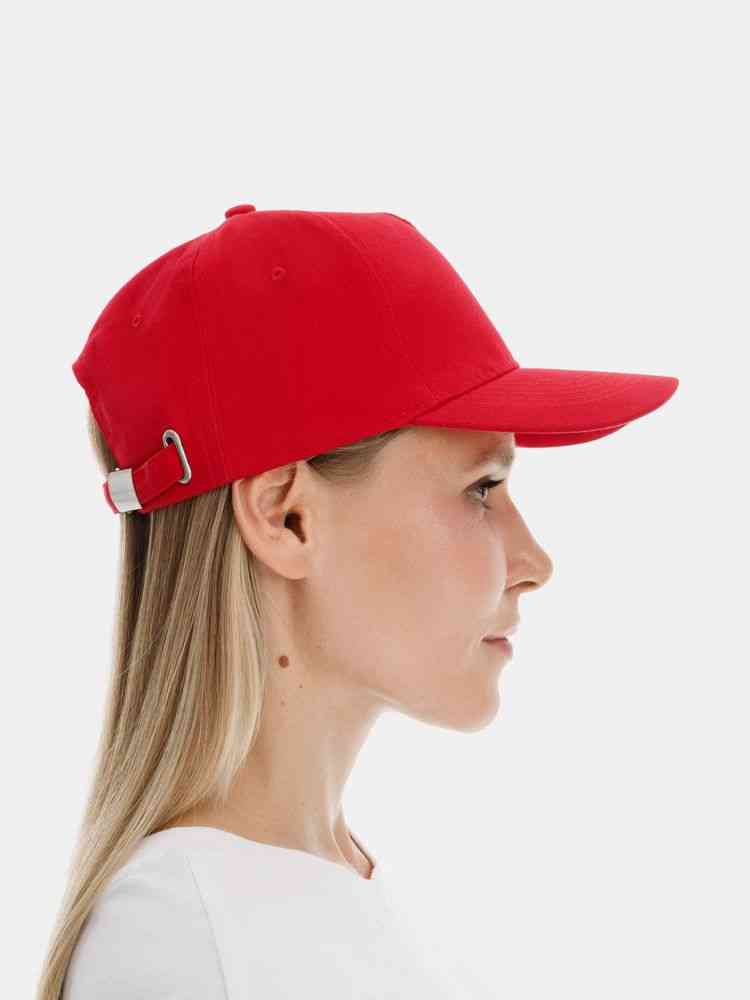 Бейсболка Long Beach, красная - 6