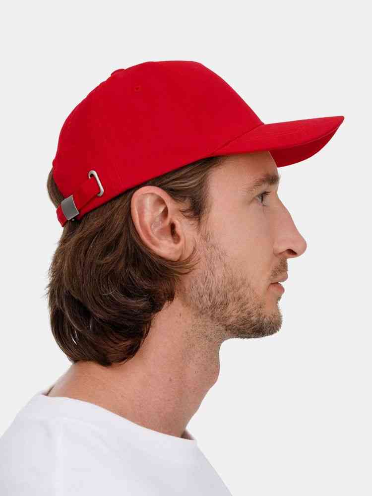 Бейсболка Long Beach, красная - 8