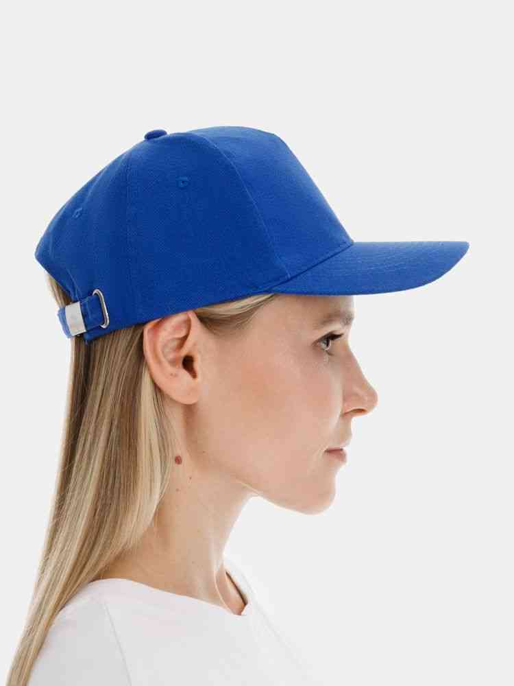 Бейсболка Long Beach, ярко-синяя - 6