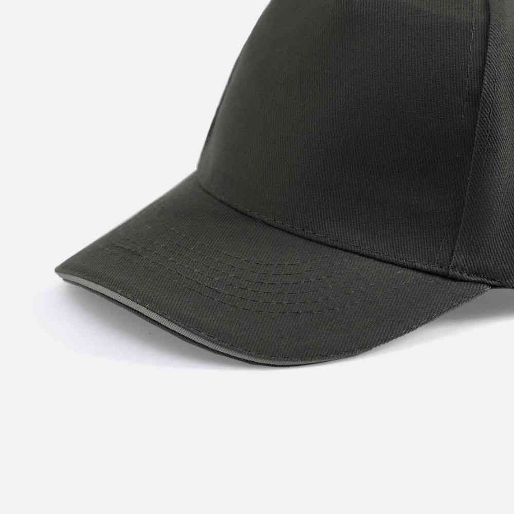 Бейсболка Long Beach, темно-серая со светло-серым - 2