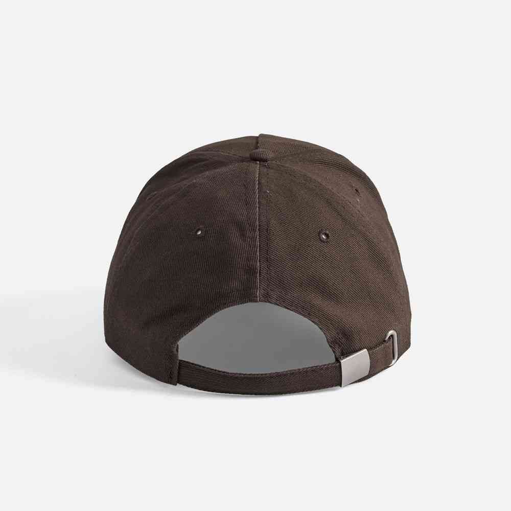 Бейсболка Long Beach, коричневая с бежевым - 5