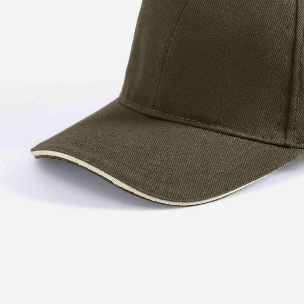 Бейсболка Buffalo, хаки с бежевым - 2