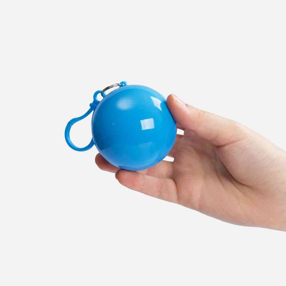 Дождевик в круглом футляре Nimbus, черный - 3