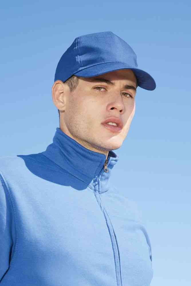 Бейсболка Buzz, ярко-синяя - 3