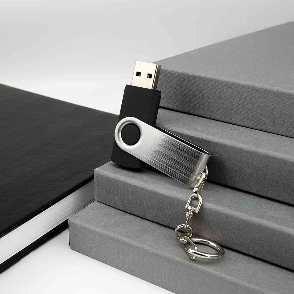 Флешка Twist, черная, 8 Гб - 4