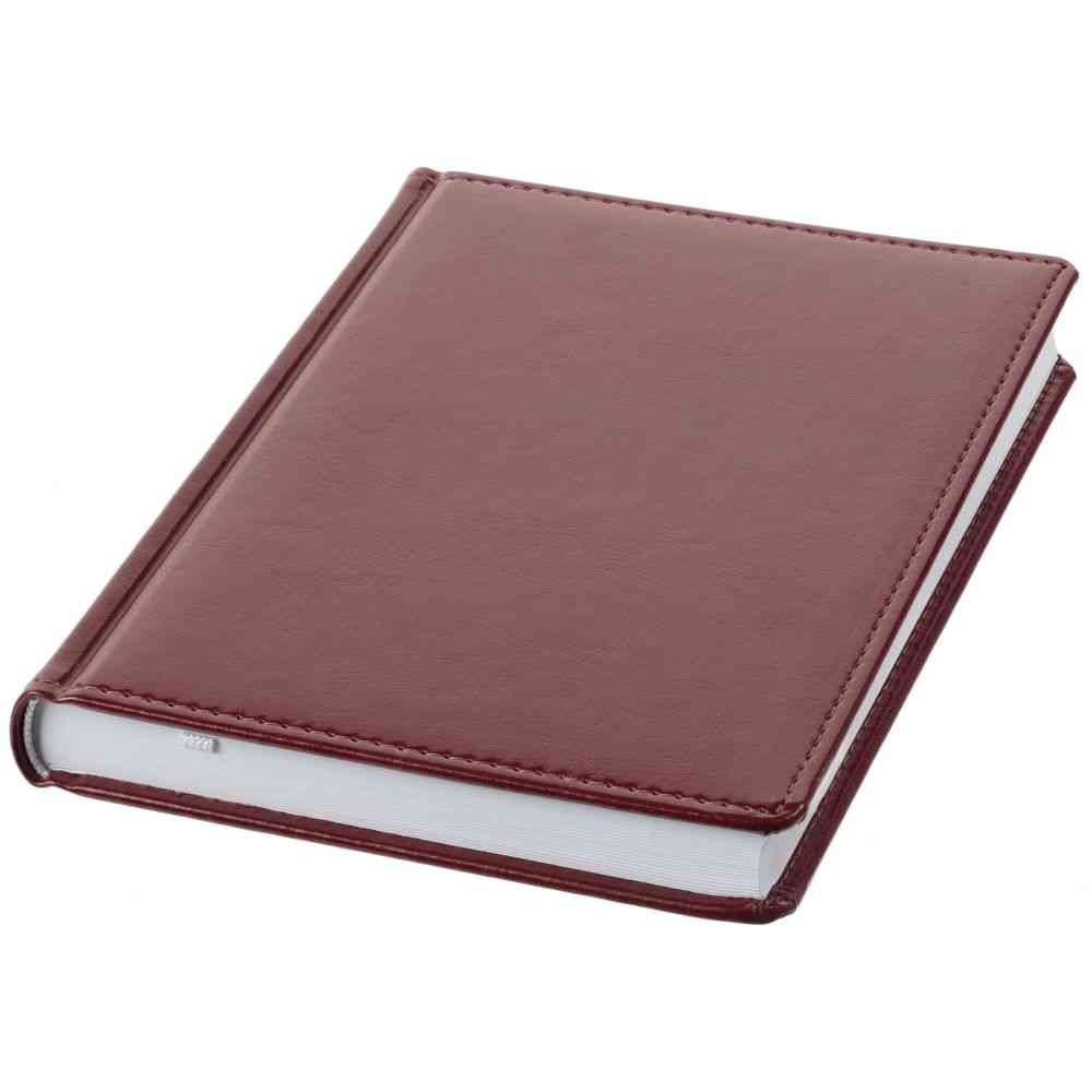 Ежедневник Nebraska, недатированный, бордовый - 2