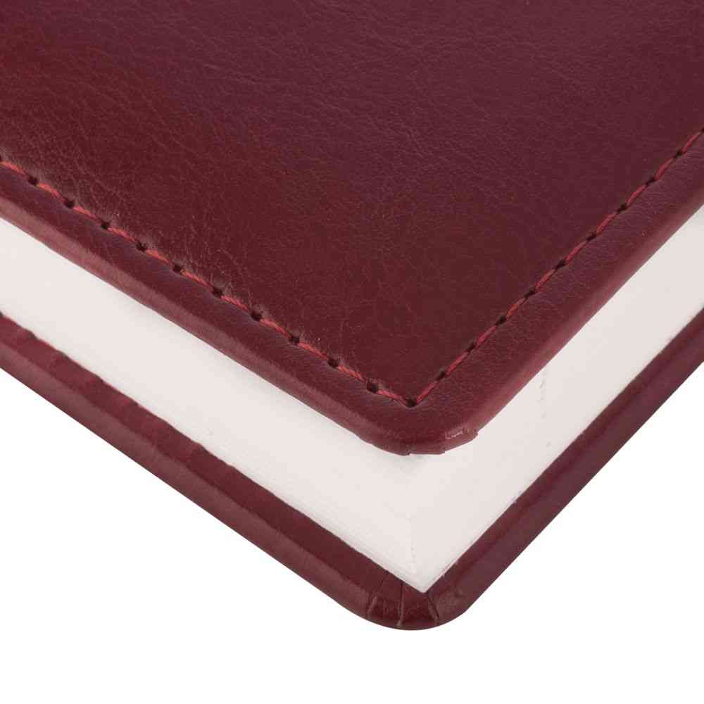 Ежедневник Nebraska, недатированный, бордовый - 4