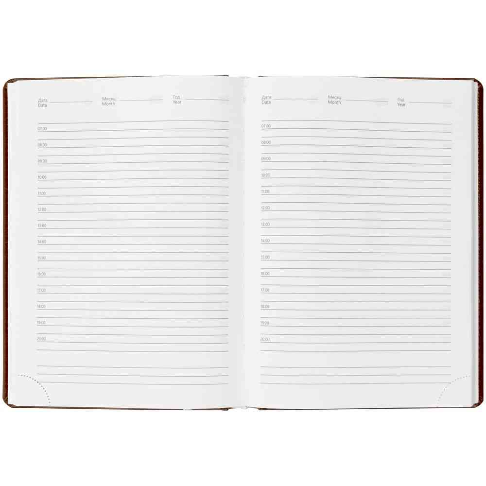 Ежедневник Nebraska, недатированный, бордовый - 3