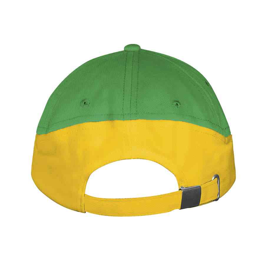 Бейсболка BOOSTER, 5 клиньев, металлическая застежка - 4