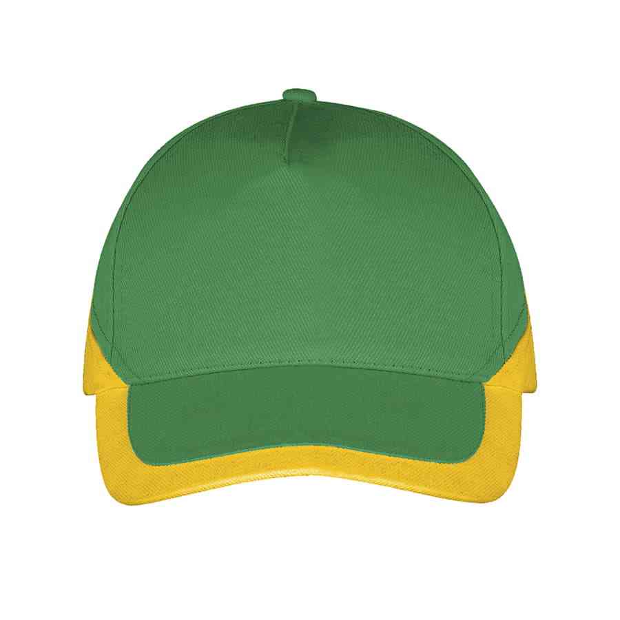 Бейсболка BOOSTER, 5 клиньев, металлическая застежка - 3