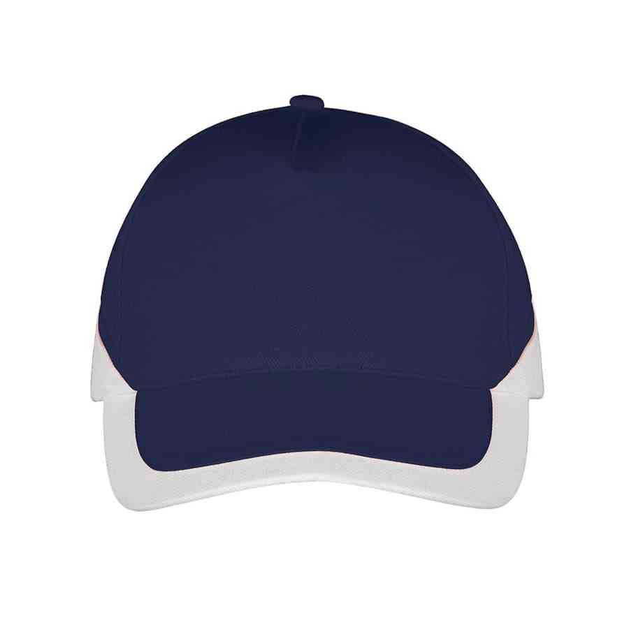 Бейсболка BOOSTER, 5 клиньев, металлическая застежка - 3