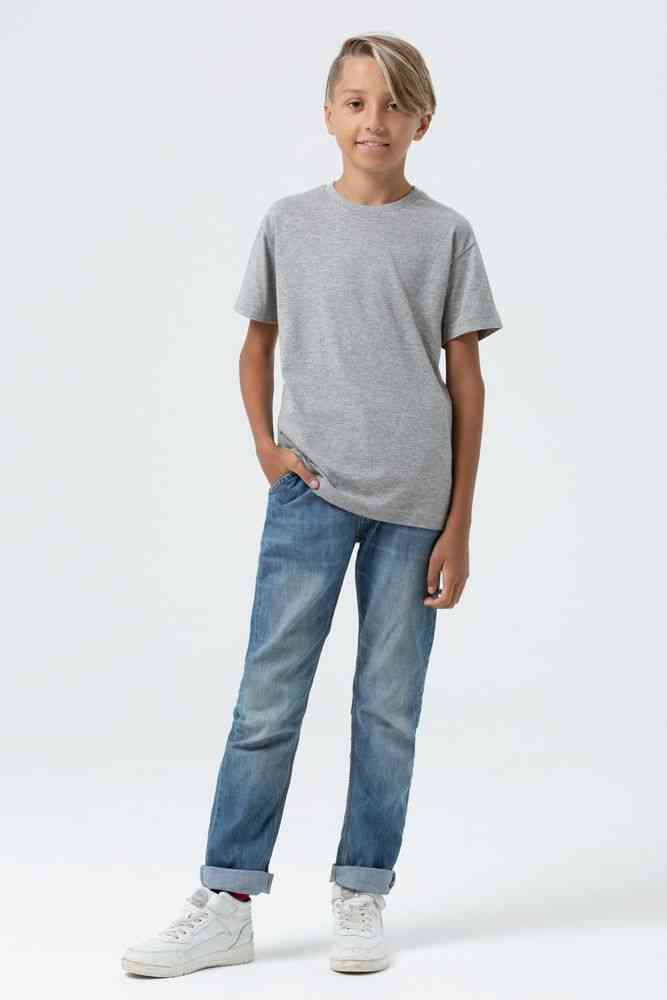 Футболка детская Regent Fit Kids, серый меланж - 6