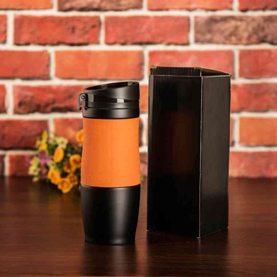 Термокружка вакуумная "УДАЧА" - 5