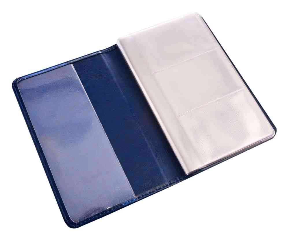 Визитница Nebraska, синяя - 2