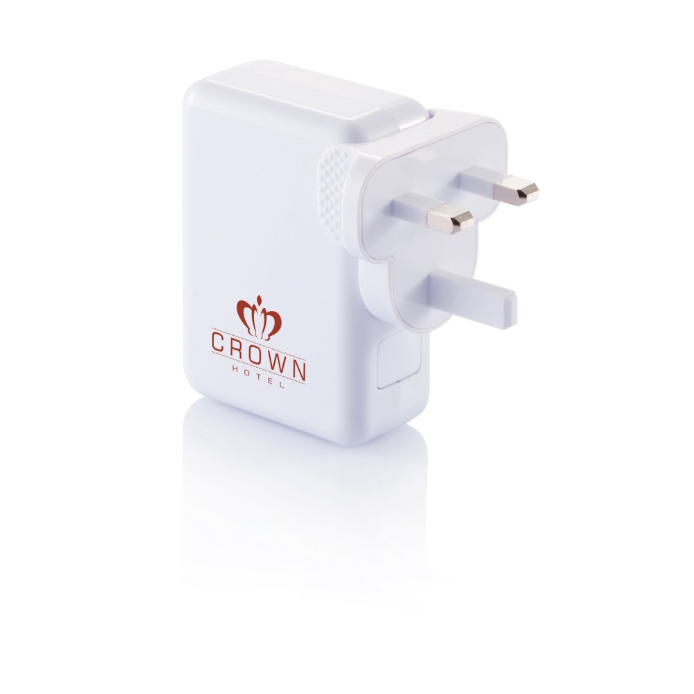 Дорожный переходник для розетки с 4 USB-портами №2