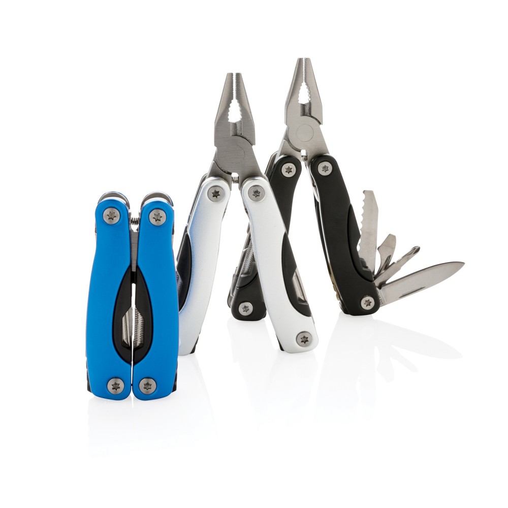 Мультитул Mini Fix с пассатижами, серебряный - 7
