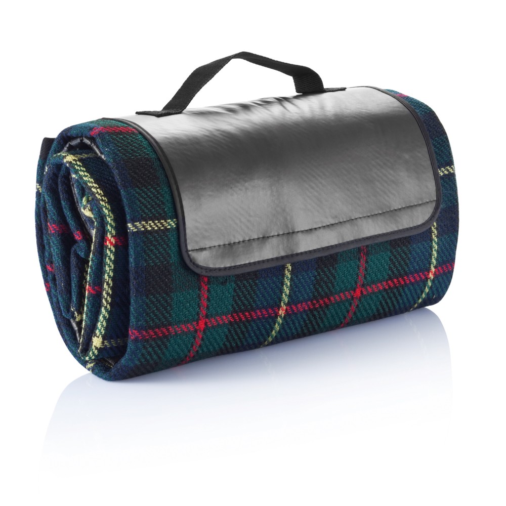 Плед для пикника Tartan , черный №1