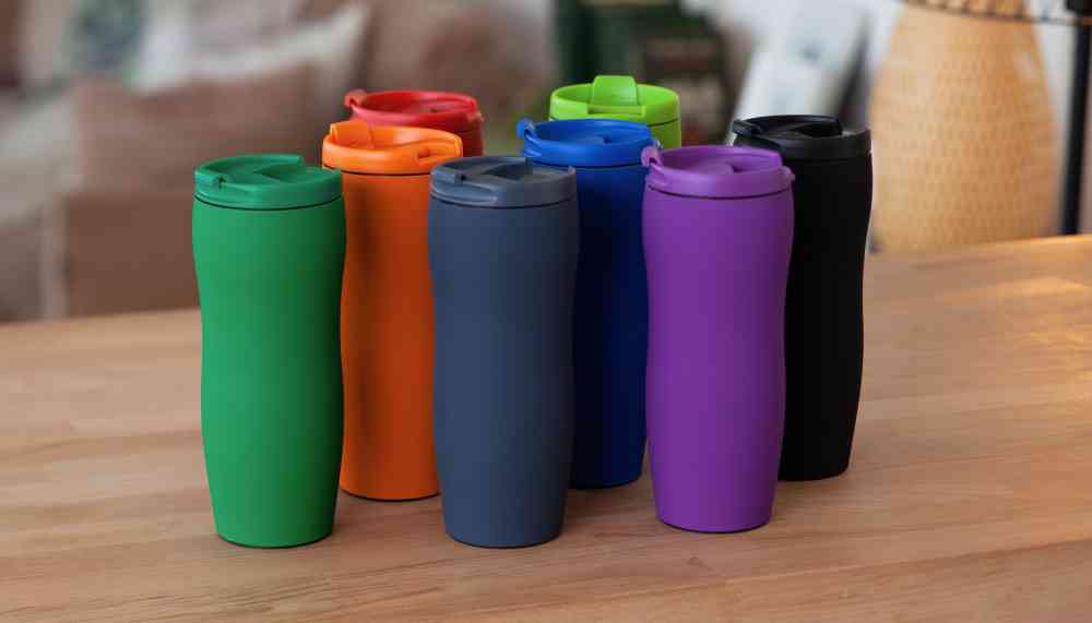 Термостакан "Монтана" 400 мл, покрытие soft touch - 4