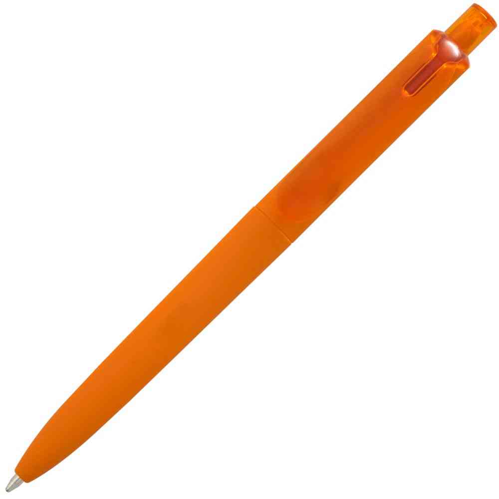 Ручка шариковая Prodir DS8 PRR-Т Soft Touch, оранжевая - 2