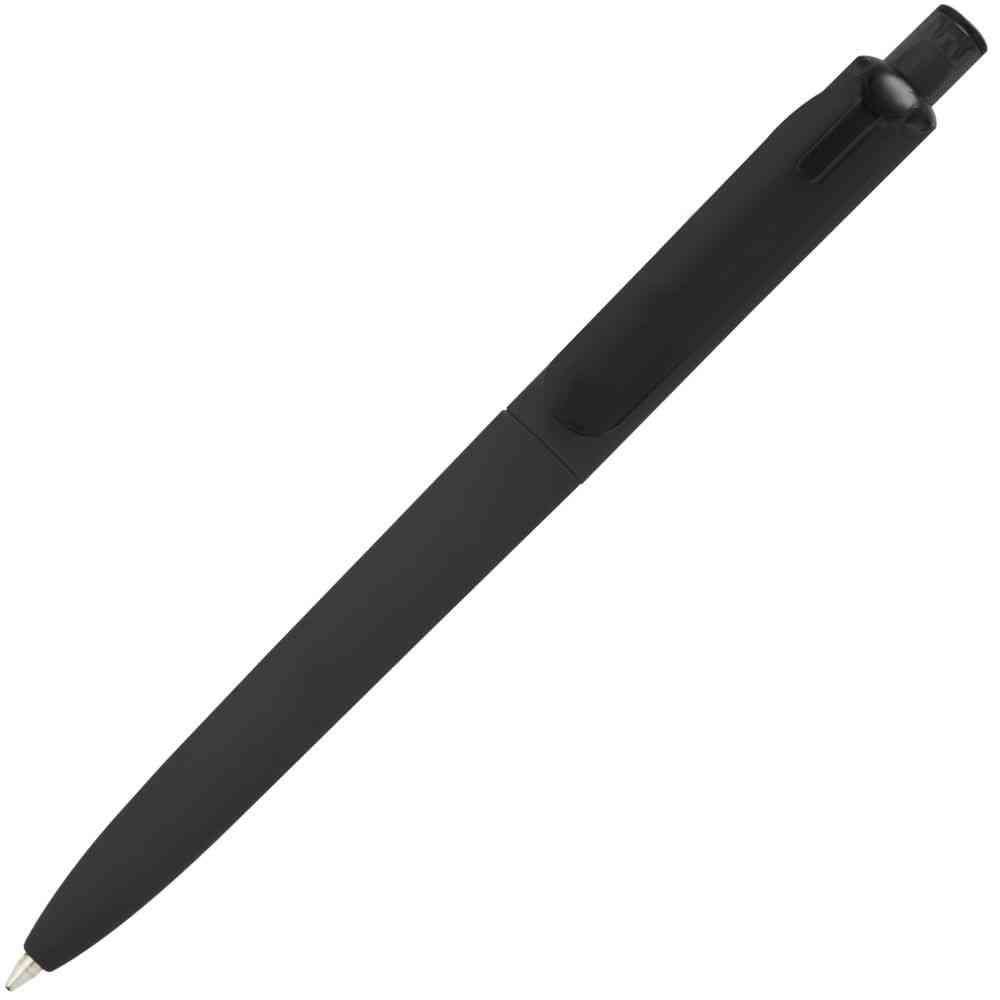 Ручка шариковая Prodir DS8 PRR-Т Soft Touch, черная №1