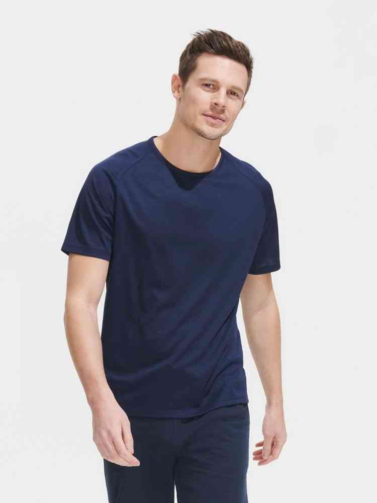 Футболка унисекс Sporty 140, белая - 3