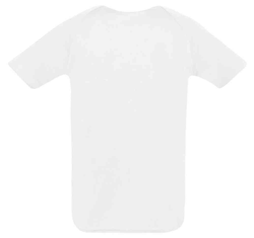 Футболка унисекс Sporty 140, белая - 2