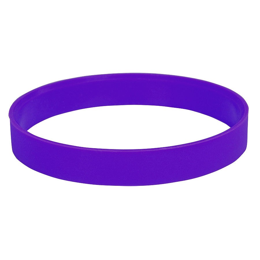 Браслет силиконовый "Фантазия-2";  D6,5см;  фиолетовый