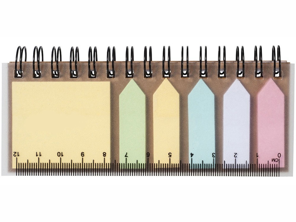 Блокнот Spiral с клейкими листами - 5