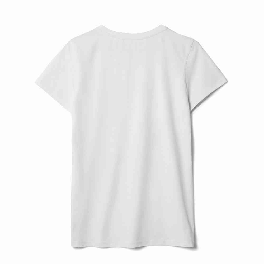 Футболка женская T-bolka Stretch Lady, белая - 2