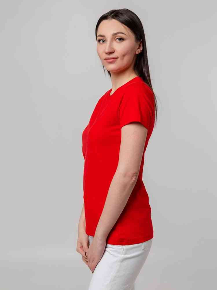 Футболка женская T-bolka Stretch Lady, красная - 7