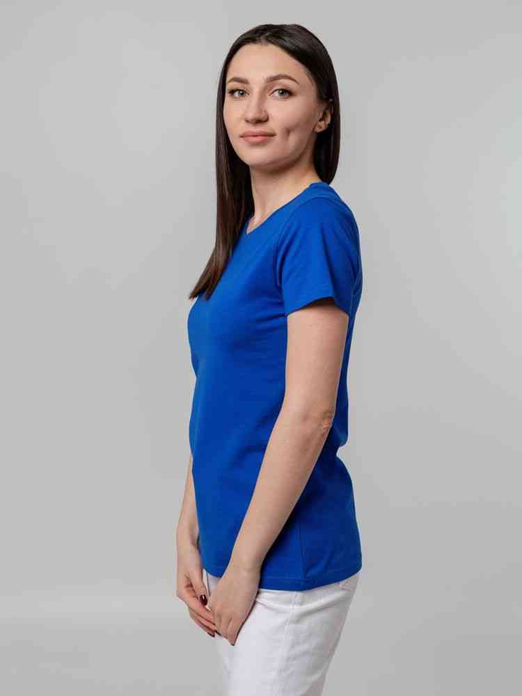 Футболка женская T-bolka Stretch Lady, ярко-синяя (royal) - 6