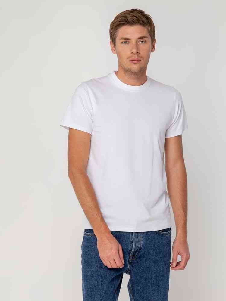 Футболка мужская T-bolka Stretch, белая - 5