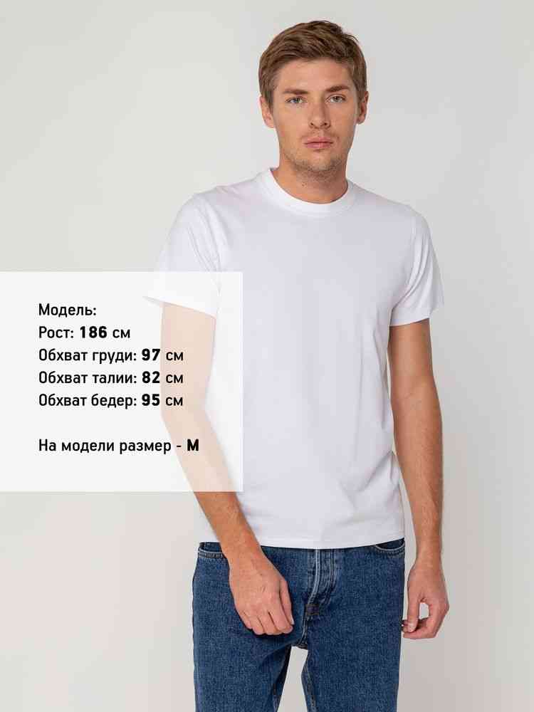 Футболка мужская T-bolka Stretch, белая - 4
