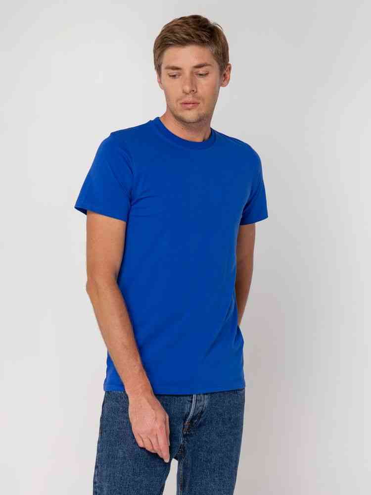 Футболка мужская T-bolka Stretch, ярко-синяя - 5