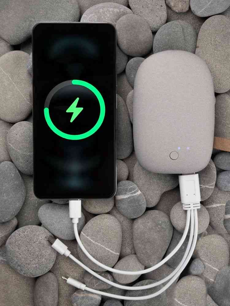 Внешний аккумулятор Pebble 7800 мАч, серый - 9