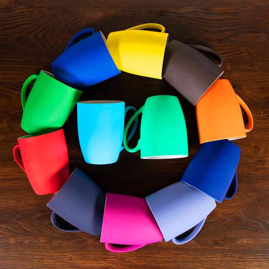 Кружка SWEET с прорезиненным покрытием - 2