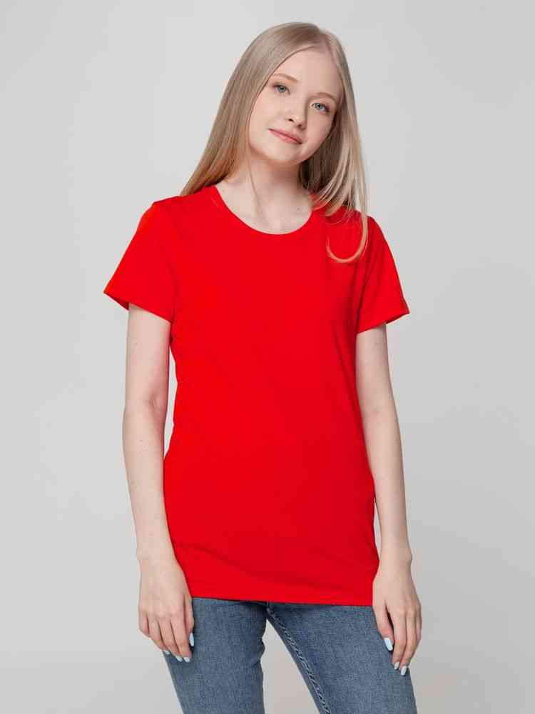 Футболка женская T-bolka Lady, красная - 5